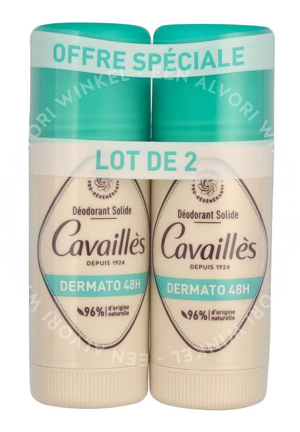 Roge Cavailles Dermato 48H Deo Stick Duo 80ml 2x40ml - Afbeelding 2