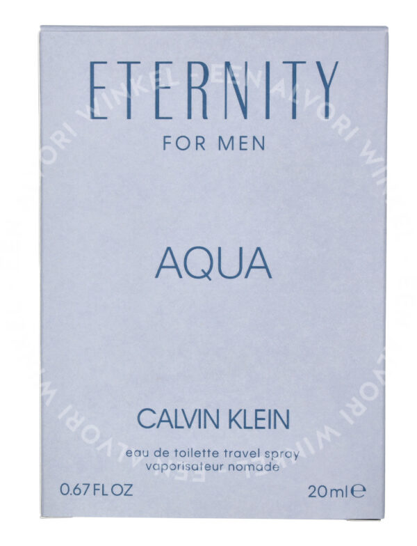 Calvin Klein Eternity Aqua For Men Edt Spray 20ml - Afbeelding 3