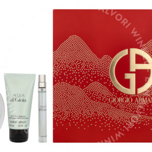 Armani Acqua Di Gioia Giftset 160ml Edp Spray 100ml/Edp Spray 10ml/Body Lotion 50ml