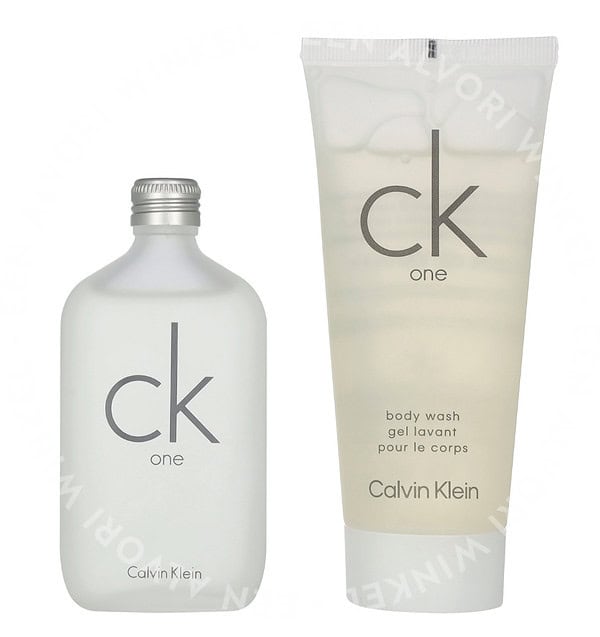 Calvin Klein CK One Giftset 150ml Edt 50ml/Body Wash 100ml - Afbeelding 2