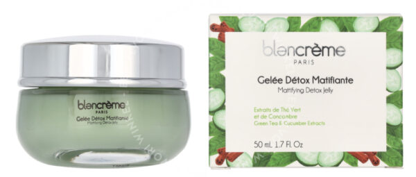 Blancreme Mattifying Detox Jelly 50ml Green Tea & Cucumber Extracts