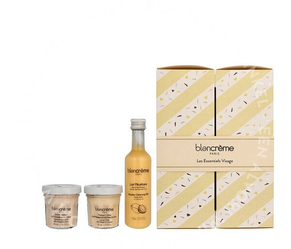 Blancreme Body Essentials Trio Set 160ml Micellar Cleansing Milk 80ml/Scrub 40ml/Mask 40ml