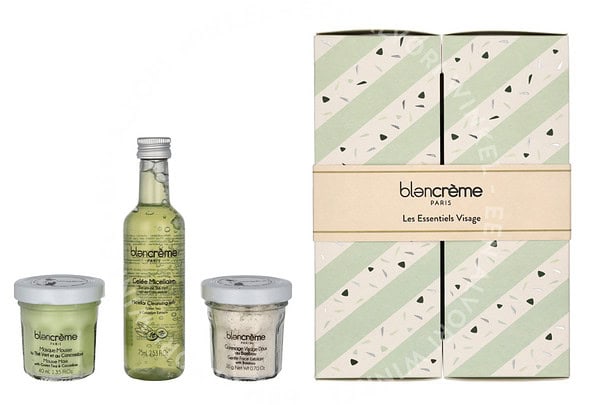 Blancreme Body Essentials Trio Set 140ml Skin Gel 80ml/Scrub 20gr/Mask 40ml