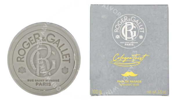 Roger & Gallet Cologne Twist Shaving Bar 100gr