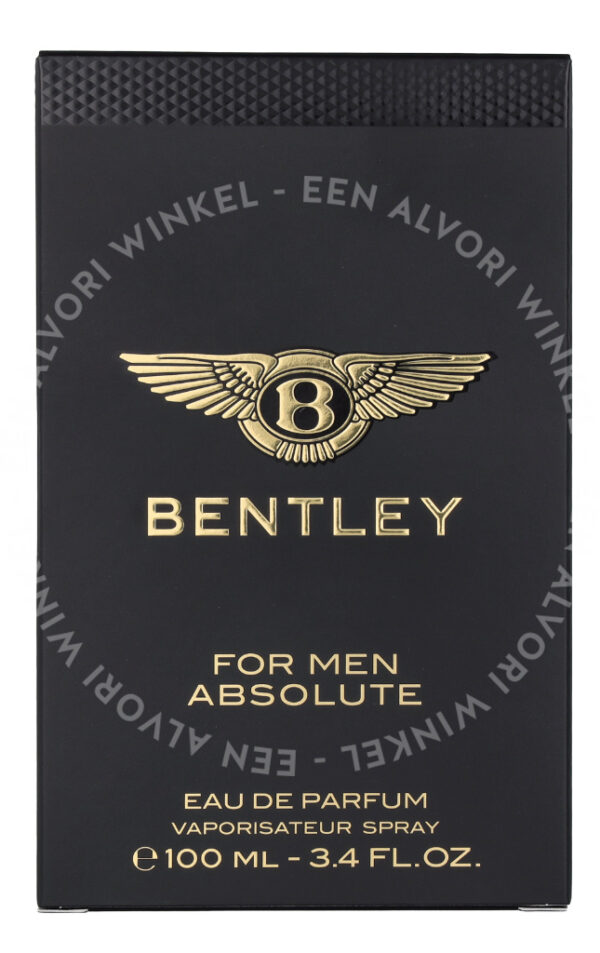 Bentley Absolute For Men Edp Spray 100ml - Afbeelding 3