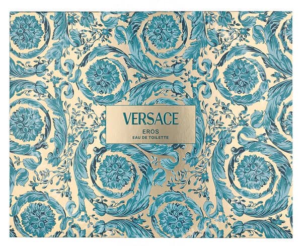 Versace Eros Pour Homme Giftset 150ml Edt Spray 50ml/After Shave Balm 50ml/Shower Gel 50ml - Afbeelding 3