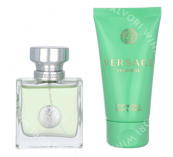 Versace Versense Giftset 80ml Edt Spray 30ml/Body Lotion 50ml - Afbeelding 2