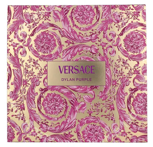 Versace Dylan Purple Pour Femme Giftset 80ml Edp Spray 30ml/Body Lotion 50ml - Afbeelding 3