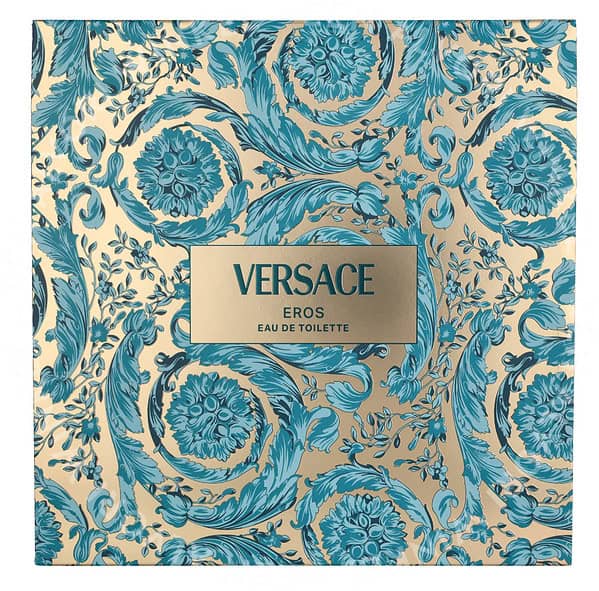 Versace Eros Pour Homme Giftset 80ml Edt Spray 30ml/Shower Gel 50ml - Afbeelding 3