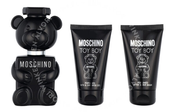 Moschino Toy Boy Giftset 150ml Edp Spray 50ml/Shower Gel 50ml/Body Lotion 50ml - Afbeelding 2