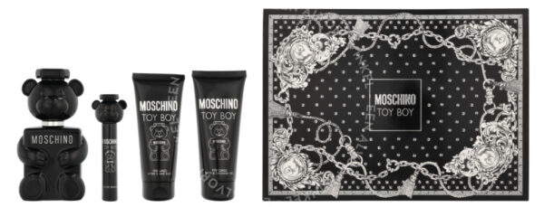 Moschino Toy Boy Giftset 310ml Edp Spray 100ml/Shower Gel 100ml/After Shave 100ml/Edp Spray 10ml