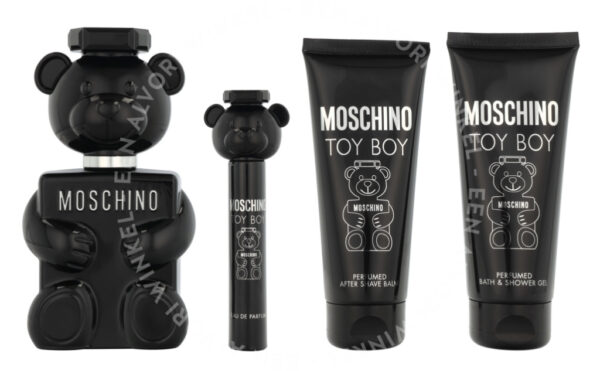 Moschino Toy Boy Giftset 310ml Edp Spray 100ml/Shower Gel 100ml/After Shave 100ml/Edp Spray 10ml - Afbeelding 2