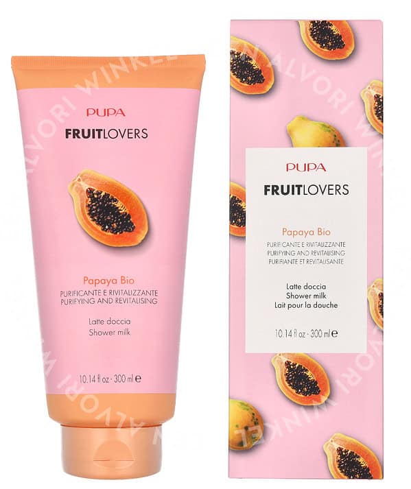 Pupa Fruit Lovers Shower Milk 300ml Papaya