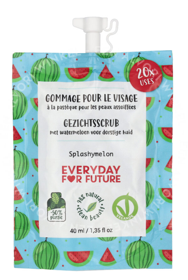 Everyday For Future Face Scrub 40ml 20 Uses - Splashymelon - Afbeelding 2