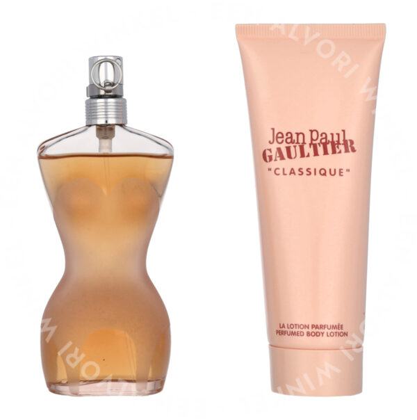 J.P. Gaultier Classique Giftset 125ml Edt Spray 50ml/Body Lotion 75ml - Afbeelding 2