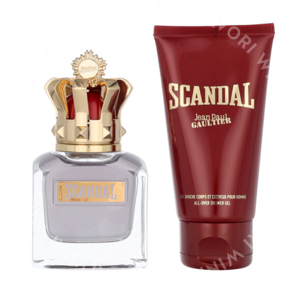 J.P. Gaultier Scandal Pour Homme Giftset 150ml Edt Spray 75ml/Shower Gel 75ml - Afbeelding 2