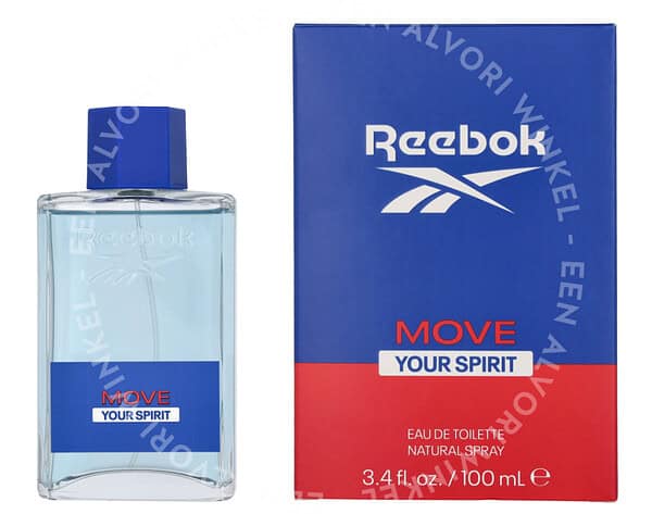 Reebok Move Your Spirit Men Edt  Natural Spray 100ml