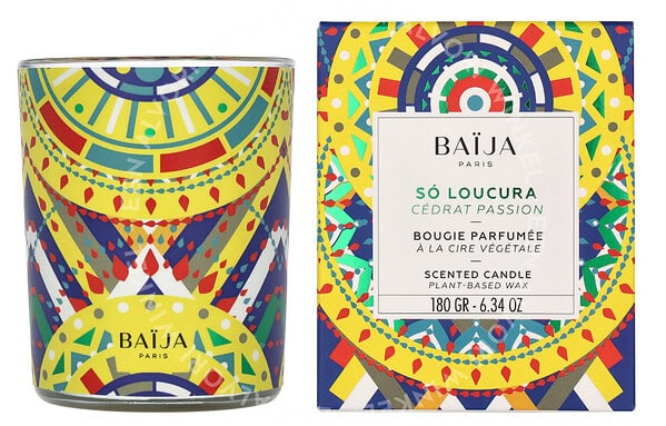 Baija So Loucura Scented Candle Citron Passion Fruit 180g