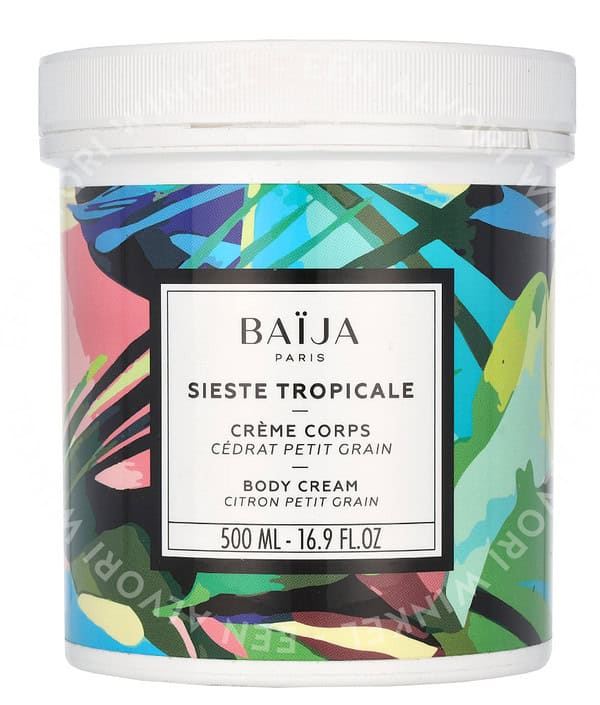 Baija Sieste Tropicale Body Cream Citron Petit Grain 500ml