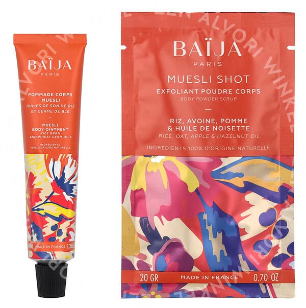 Baija My Muesli Body Set 60g Body Ointment 40ml/Exfoliating Powder 20gr