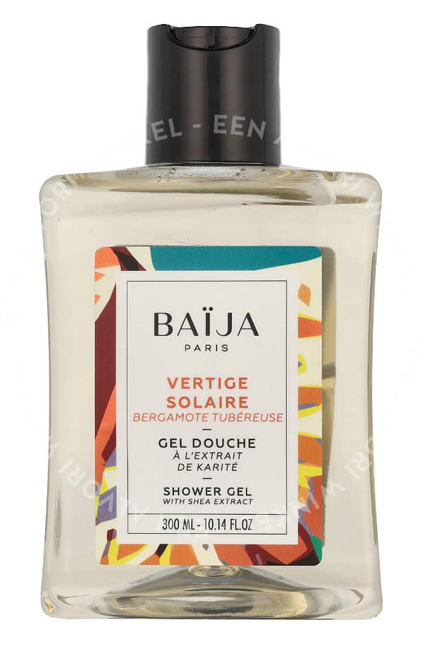 Baija Vertige Solaire Shower Gel Bergamot Tuberosa 300ml - Afbeelding 2