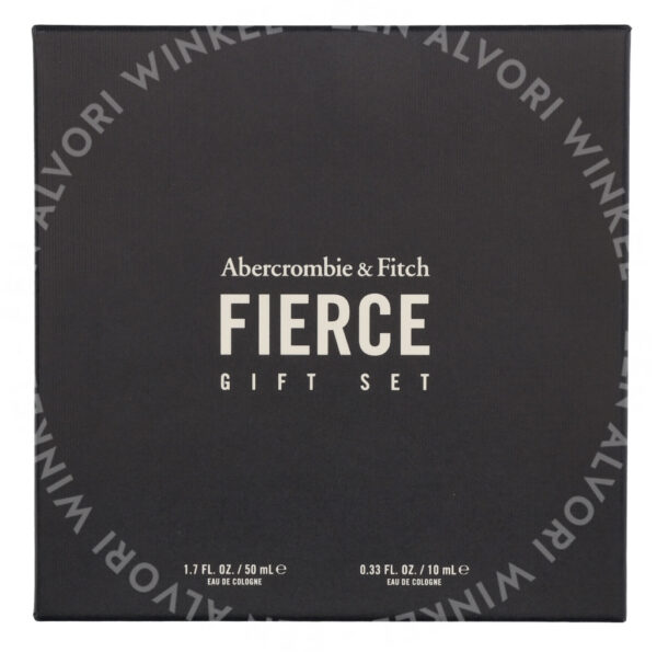 Abercrombie & Fitch Fierce Giftset 60ml Edc 50ml/Edc Travel Spray 10ml - Afbeelding 3