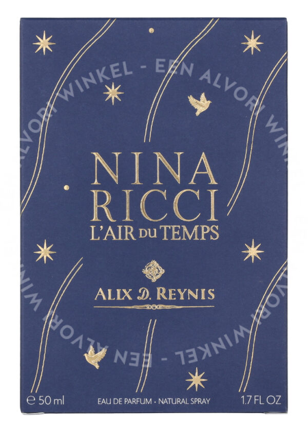 Nina Ricci L'Air Du Temps Alix D. Reynis Edp Spray 50ml - Afbeelding 3