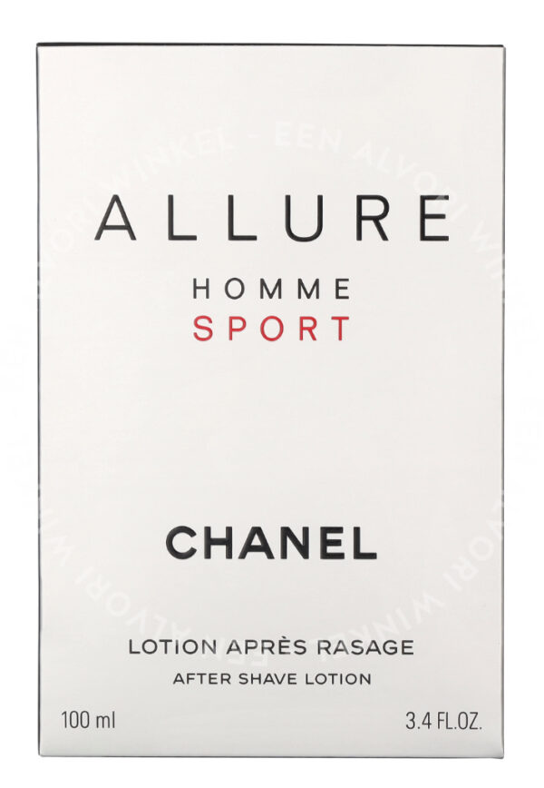 Chanel Allure Homme Sport After Shave Lotion Allure Homme Sport Lotion Apres-Rasage 100ml - Afbeelding 3