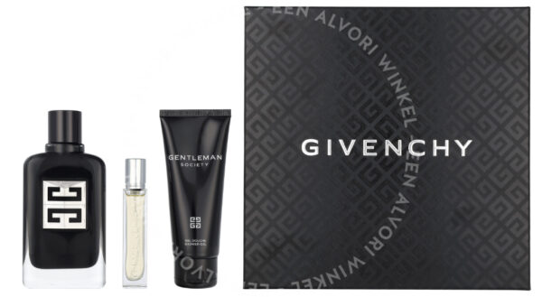 Givenchy Gentleman Society Giftset 187,5ml Edp Spray 100ml/Edp Spray 12,5ml/Shower Gel 75ml