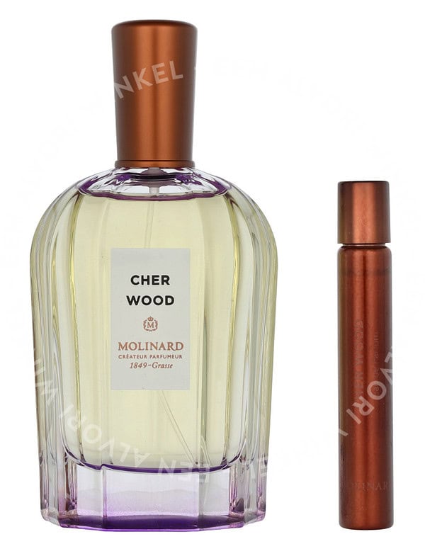 Molinard La Collection Privee Cher Wood Giftset 97,5ml Edp Spray 90ml/Edp Spray 7,5ml - Afbeelding 2