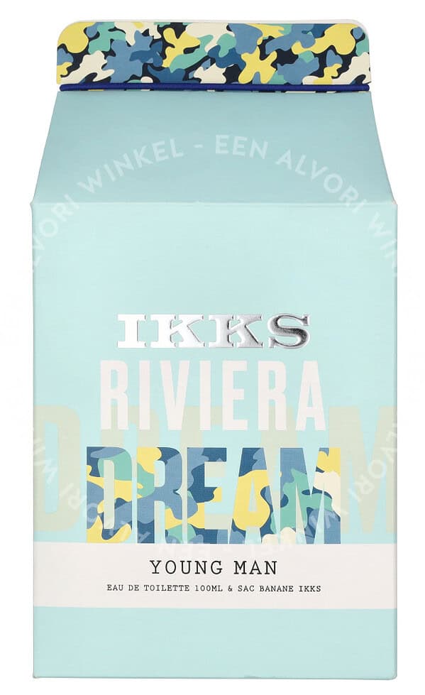 IKKS Young Man Giftset 100ml Edt Spray 100ml/Hip Bag - Afbeelding 3