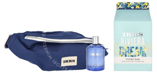 IKKS Young Man Giftset 100ml Edt Spray 100ml/Hip Bag