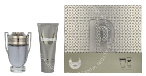 Paco Rabanne Invictus Giftset 200ml Edt Spray 100ml/Shower Gel 100ml