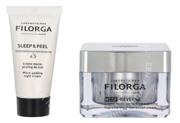 Filorga NCEF-Reverse Set 65ml Duo NCEF-Reverse Cream 50ml/Sleep&Peel 4.5 15ml - Afbeelding 2