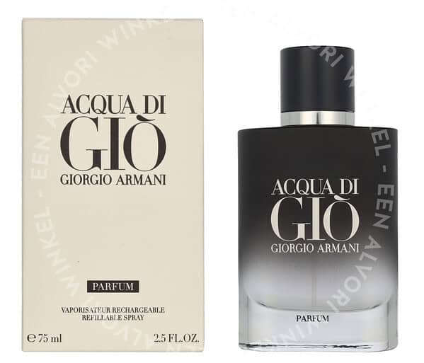 Armani Acqua Di Gio Pour Homme Parfum Spray Refillable 75ml