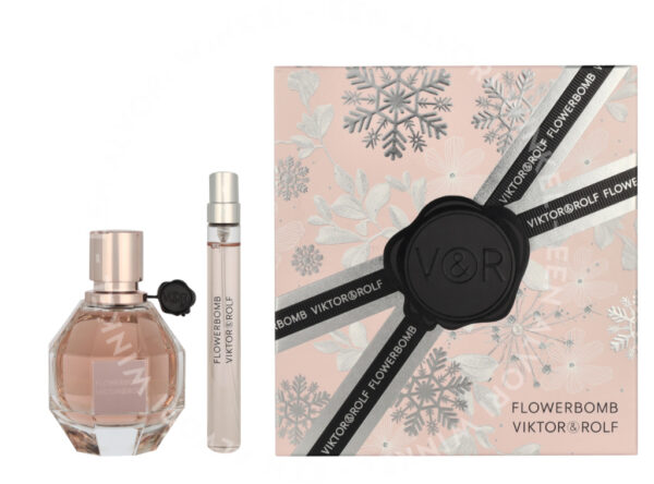 Viktor & Rolf Flowerbomb Giftset 60ml Edp Spray 50ml/Edp Spray 10ml