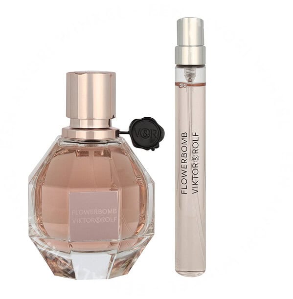 Viktor & Rolf Flowerbomb Giftset 60ml Edp Spray 50ml/Edp Spray 10ml - Afbeelding 2