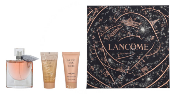 Lancome La Vie Est Belle Giftset 150ml Edp Spray 50ml/Bodylotion 50ml/Shower Gel 50ml