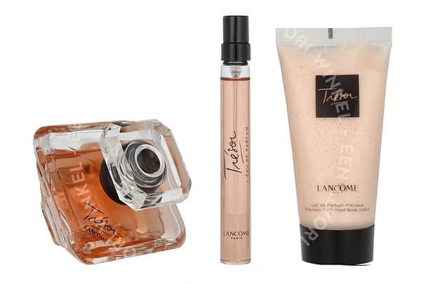 Lancome Tresor Giftset 110ml Edp Spray 50ml/Edp Spray 10ml/Body Lotion 50ml - Afbeelding 2