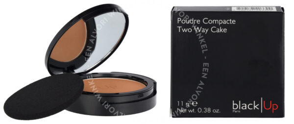 Black Up Two Way Cake Compact Powder 11g 03