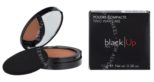 Black Up Two Way Cake Compact Powder 11g 14