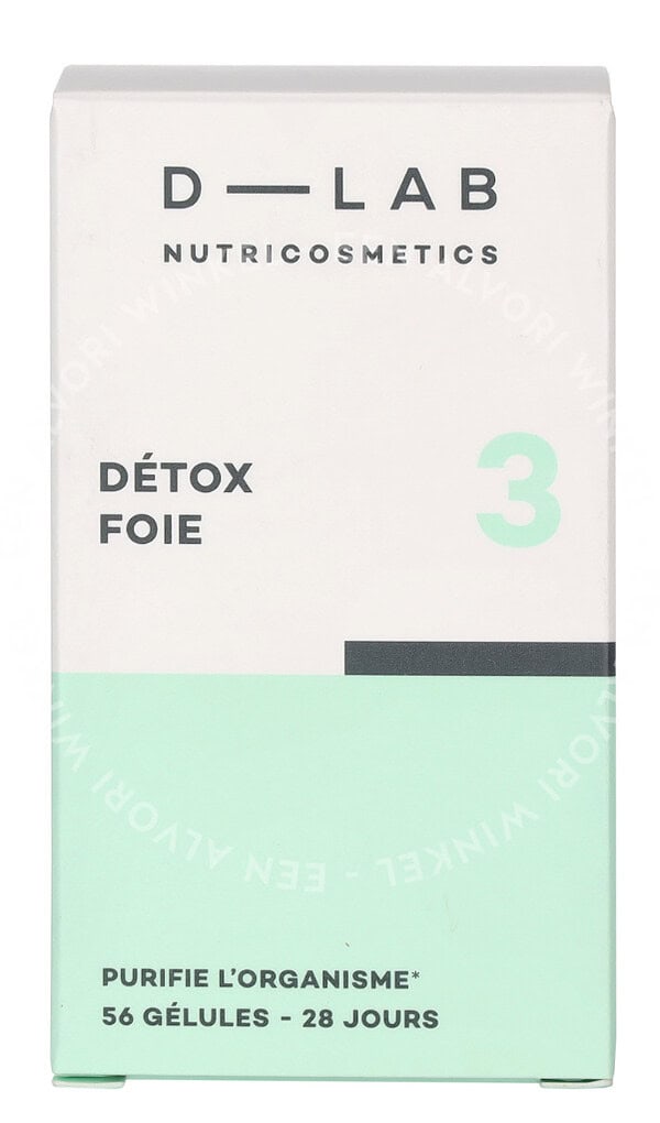 D-Lab Detox Foie 3 Capsules 56stuk - Afbeelding 3