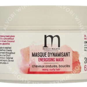P. Mulato Energising Treatment Mask 200ml Curly Hair