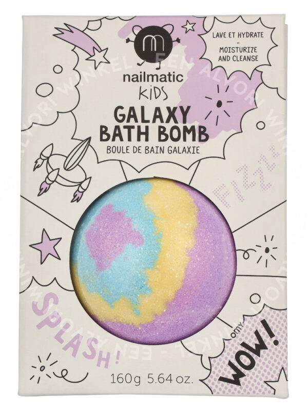 Nailmatic Kids Galaxy Bath Bomb 160g Pulsar - Afbeelding 2