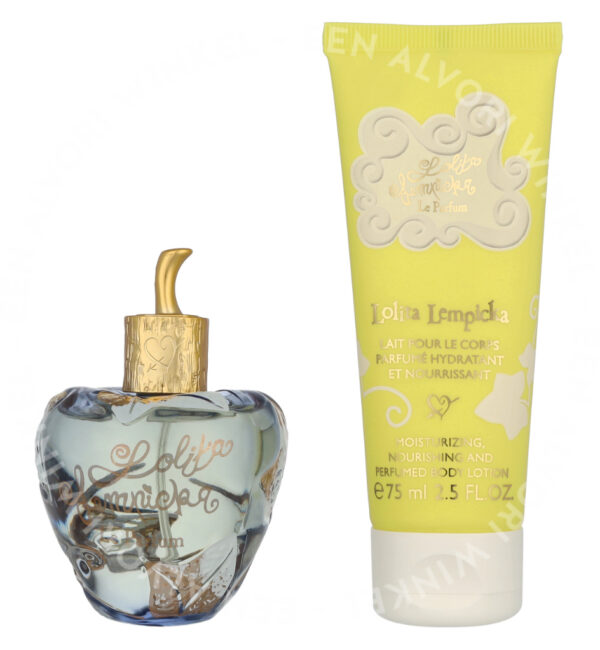 Lolita Lempicka Le Parfum Giftset 125ml Edp Spray 50ml/Body Lotion 75ml - Afbeelding 2