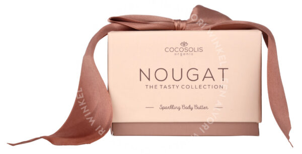 Cocosolis Nougat Sparkling Body & Face Butter 250ml - Afbeelding 3