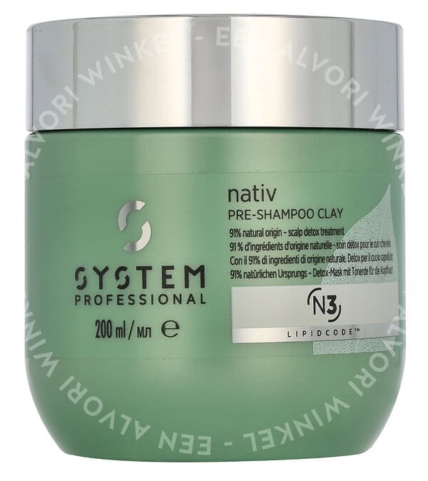 Wella System P. - Nativ Pre-Shampoo Clay N3 200ml - Afbeelding 2