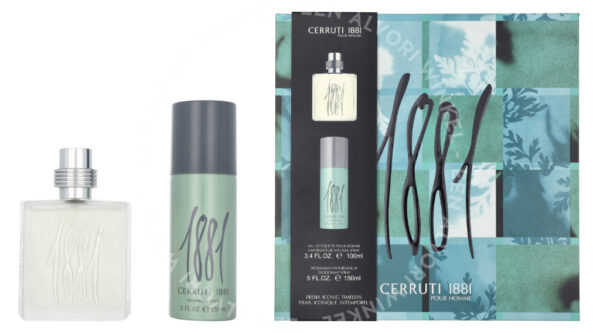 Cerruti 1881 Pour Homme Giftset 250ml Edt Spray 100ml/Deo Spray 150ml