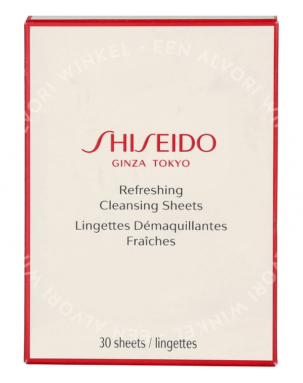 Shiseido Refreshing Cleansing Sheets 30stuk - Afbeelding 3