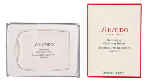 Shiseido Refreshing Cleansing Sheets 30stuk